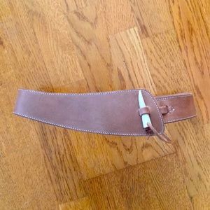 Banana Republic Vintage Leather Tunic Belt
